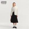 Teenie Weenie Women's Minimalist Hooded Wool Coat