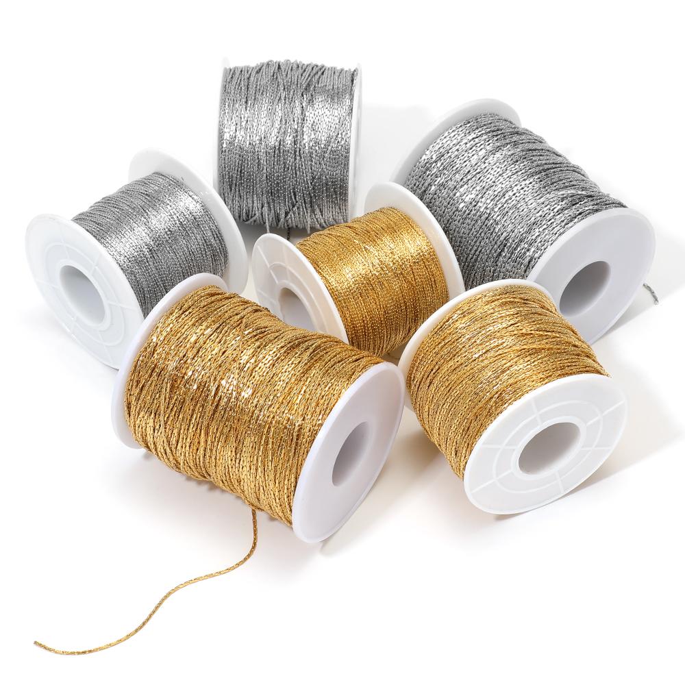 5 Meters Stainless Steel Gold Wire 0.3mm 0.4mm 0.5mm Thin Chain Bulk for Bracelets Chain Necklace DIY Jewelry Making Accessories