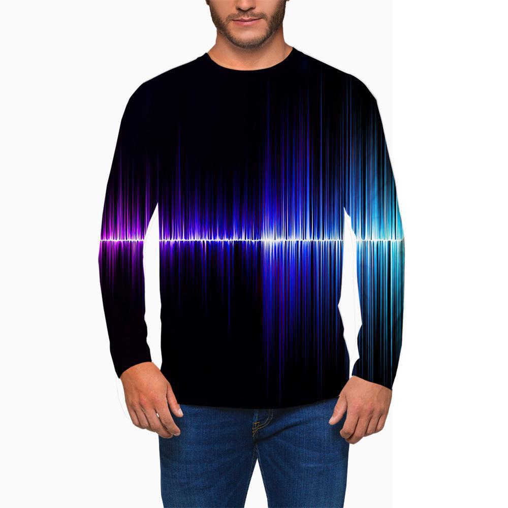 Autumn Fashion Men's T-shirt 3D Print Graphic T Shirts Street Trend Hip Hop New Men's Clothing Long Sleeve Round Neck Y2K tops