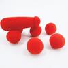 Small Sponge Brother Magic Tricks Red Sponge Balls Kit Funny Stage Prop Magic Performance Preparation Kit