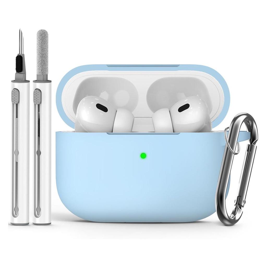 Best-Selling AirPods Pro 3 Silicone Protective Case, 2025 Model with Strap - Solid Color