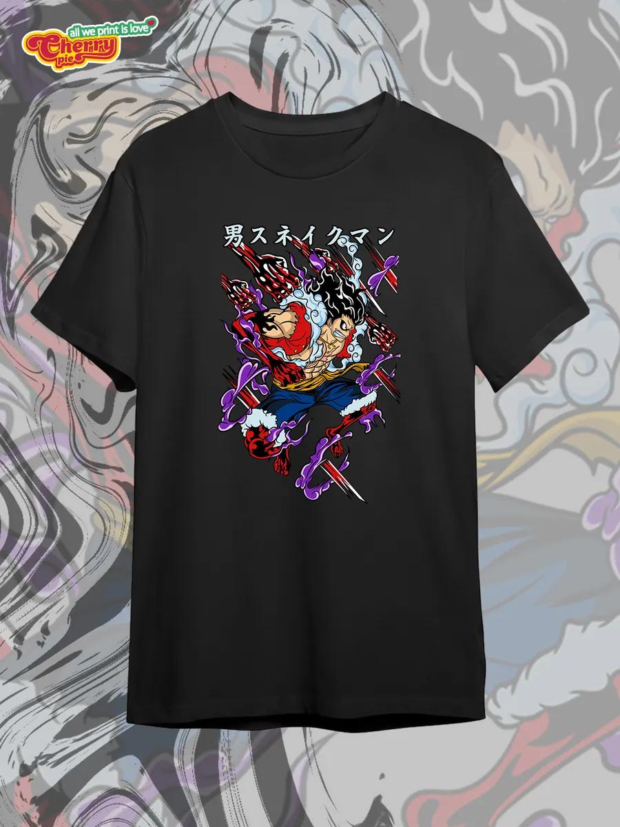 y2k summer T-shirt with cross print 4XL