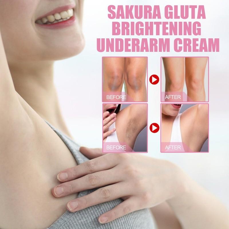 Brightening Underarm Cream For Moisturizing And Lightening Dark Elbows And Underarms