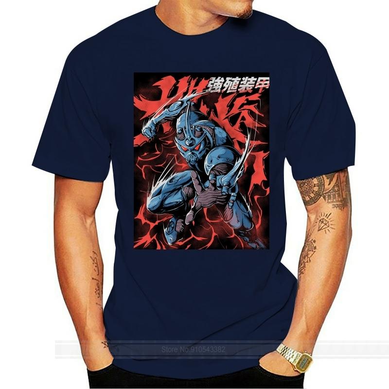 New Popular Guyver Japan Anime Unisexs Tshirt S5xl Male Brand Teeshirt Unisex Summer Cotton T Shirt