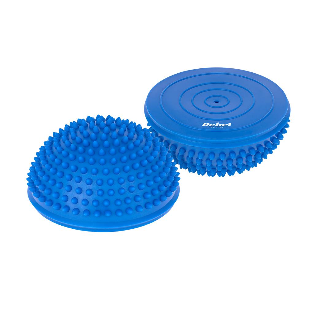 Sensory Hemispheres With Protrusions For Rehabilitation, Set Of 2 Rebel Active