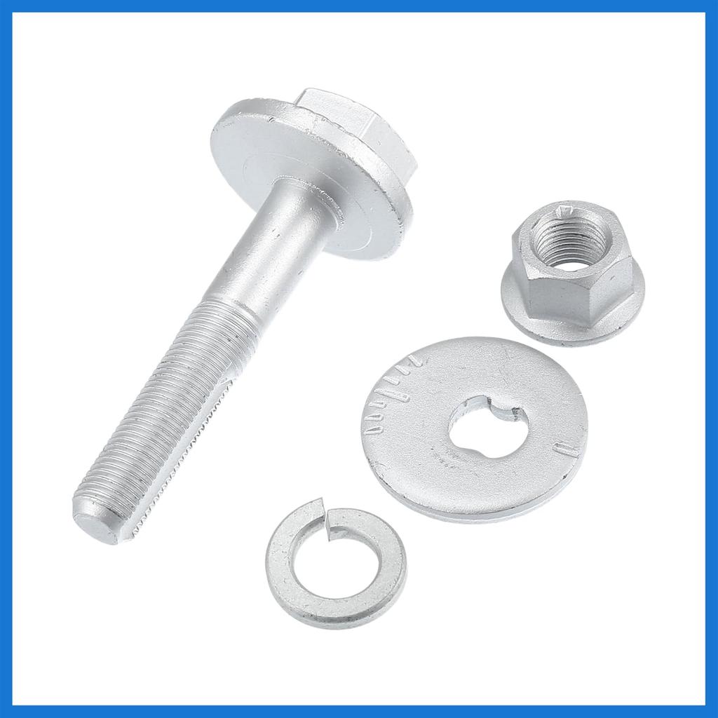 1 Set Eccentric Alignment Camber Bolt for Hyundai for KIA 2011-2016 No.546403R000 Suspension Control Arm Cam Adjustment Nut Kit Auto Accessories