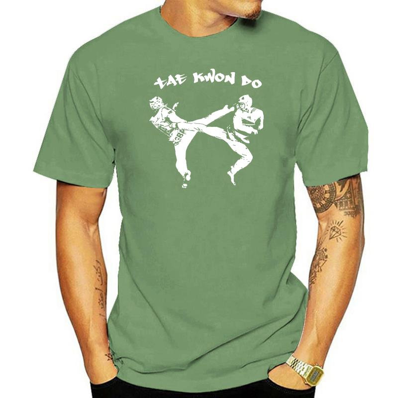 Hot Sale Tae Kwon Do Taekwondo Korean Pronunciation T Shirt Unisexs Fashion Design Printed Cotton Top Tee Shirt Euro Size S3xl