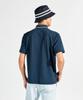 Munsingwear Standard Short Sleeve Polo Made in Golf NV00 Men's Shirt, Japan, Sunscreen, Moisture-Wicking, Quick-Drying, MG5SHS06M, Navy,