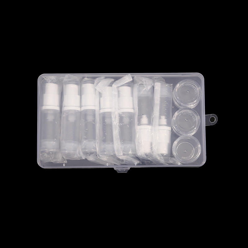 1 Set Vacuum Bottle Travelling Dispenser Bottle Set Press Spray Cosmetic Portable Empty Bottle Cream Lotion Foundation Refillable Bottles