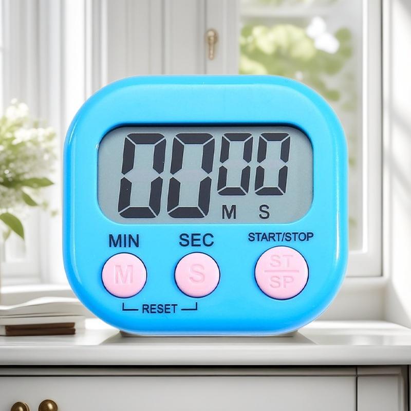 1PC Timer Digitale LCD Cucina Multifunzionale Magnetico Cottura Grande Schermo Timer Elettronico Conto alla Rovescia Accessori Cucina Casa