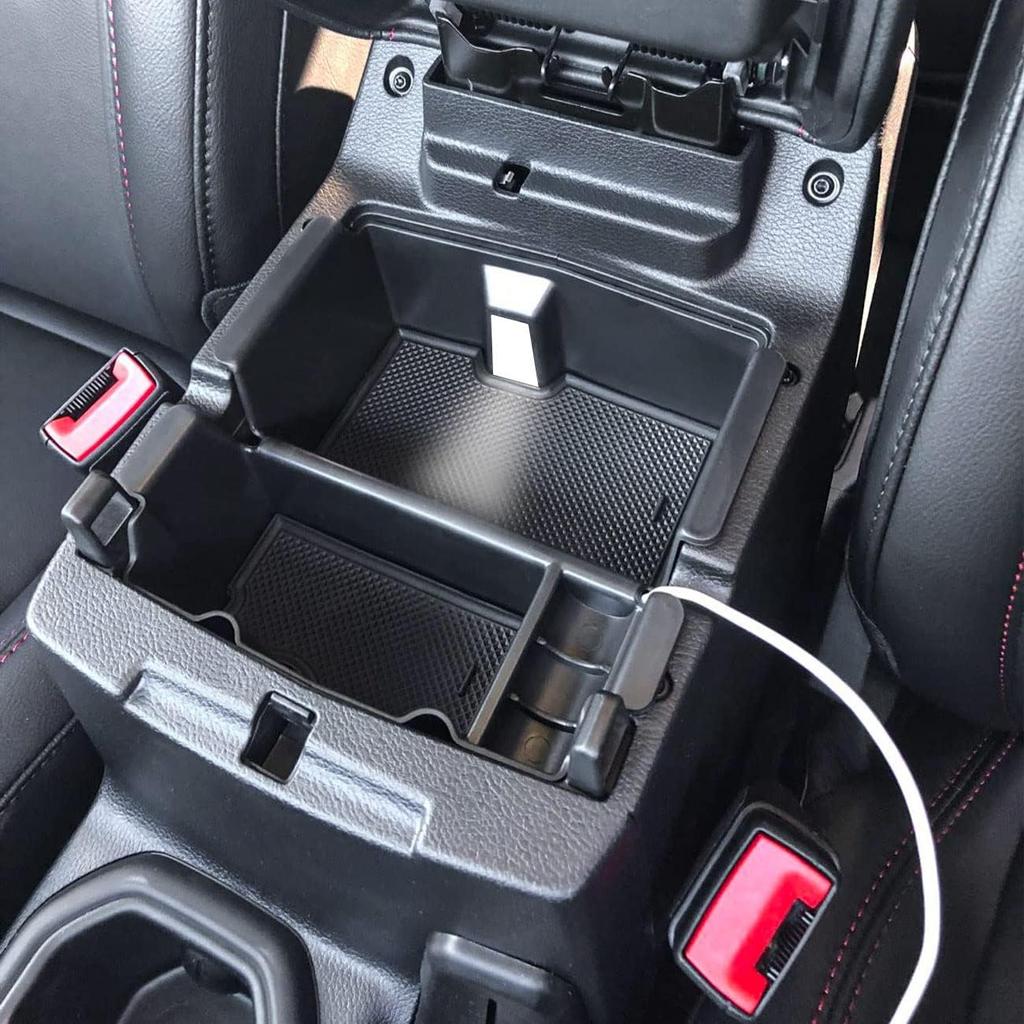 TACOBRO Center Console Organizer Compatible With Jeep Wrangler JL And JLU 2018- 2024 2025 Accessories, Gladiator JT Truck   -2025 Ert Tray Armrest