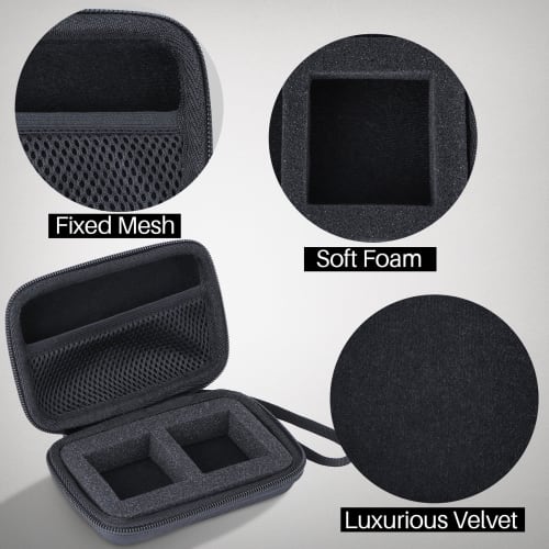 Lebakort Storage Case Compatible with TASCAM DR-10L/DR-10L Pro Lavalier Microphone Recorder