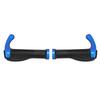 2PCS Bicycle Handlebar Grip Rubber Ox Horn Handlebar Cover for Mountain BikesBlue