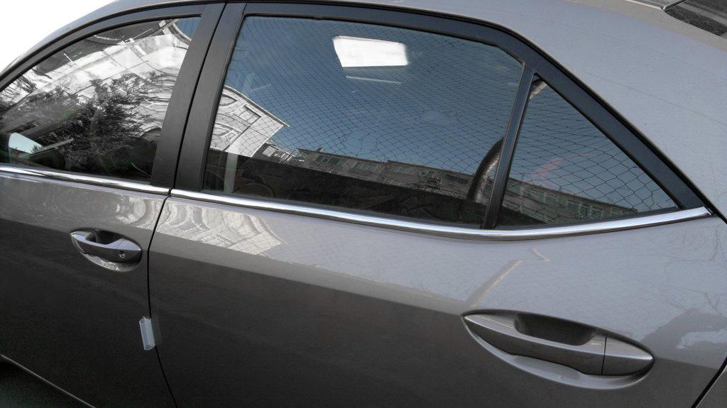 

Нижняя окантовка (4 шт, нерж) для Toyota Corolla 2013-2019 гг
