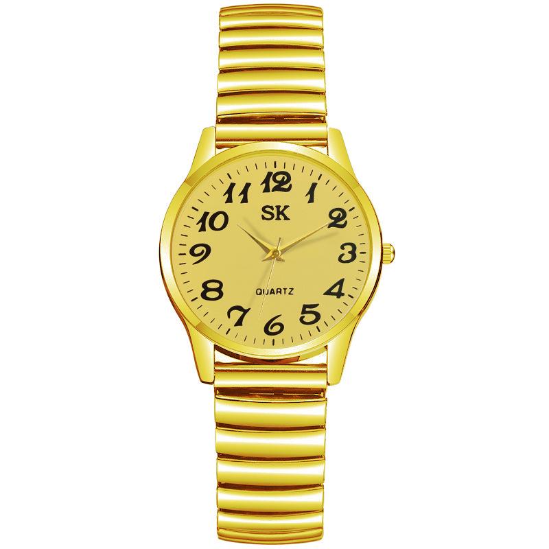 

Часы с четким цифровым циферблатом и эластичным ремешком - Подходят для пожилых людей, Кварцевый механизм, Идеальны для пар, Прекрасно подходят в качестве рекламного подарка или для общего пользования.