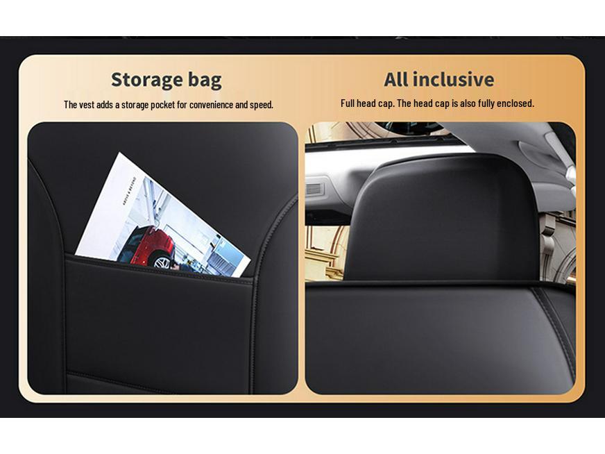 Jetour X70 Plus Cool Edition Bluebird Universal Car Seat Cushion - Full Leather, Diamond Pattern, Four Seasons.