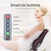 JINKAIRUI Neck Massager Car Home Cervical Shiatsu Massage Shoulder Back Waist Body Electric Massage Pillow Cushion Relieve Pain