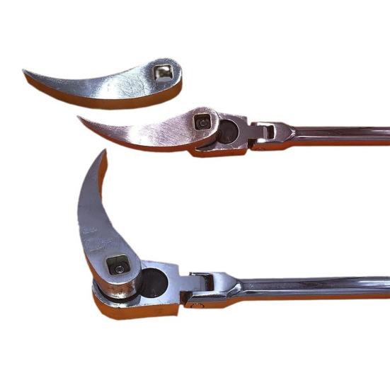 1/2Pcs Crowbar Adapter Head Heavy-Duty Lifting Tool Hardened Open-end Wrench Heavy-Duty Crowbar