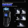 Mini Flashlight High Power Rechargeable LED Flashlight Waterpoof 16340 Battery Torch 3000LM  Tactical Lantern Multi Functional Zoom Mini Flashlight