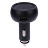Car Voltmeter Tester 3in1 Digital Voltmeter Thermometer Blue Red LED Display 12/24V 2.1A Cigarette Lighter USB Car Charger