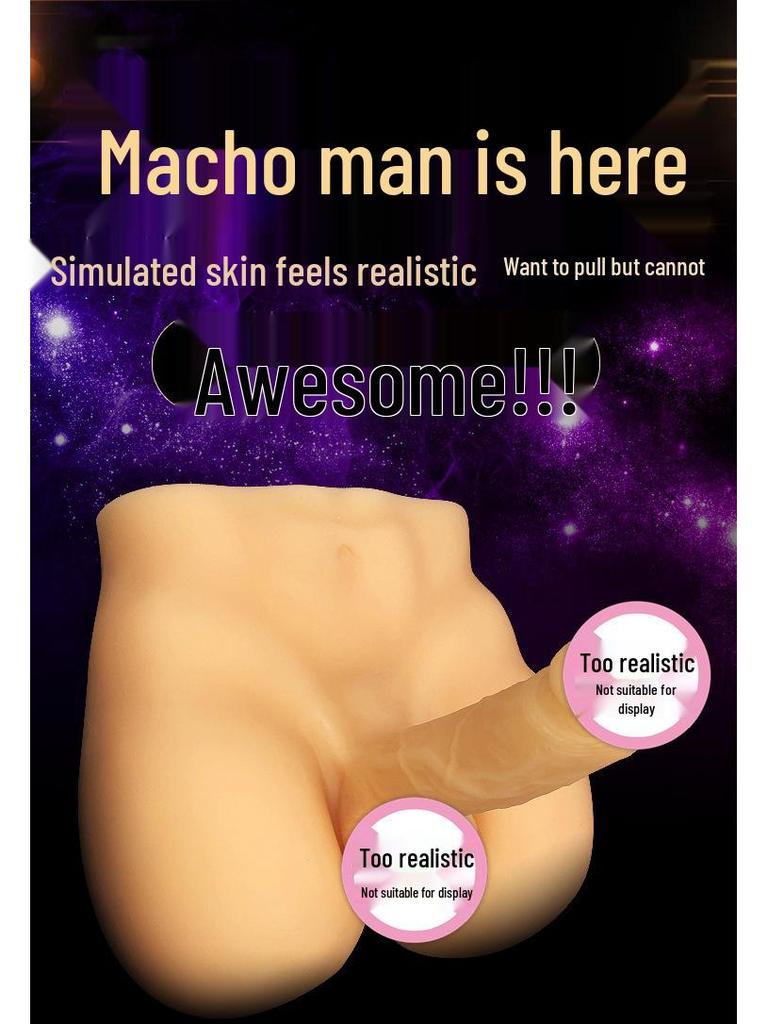 Dual-Use Dildo for Female and Male: Realistic Anal Entry Simulation for Self-Pleasure.