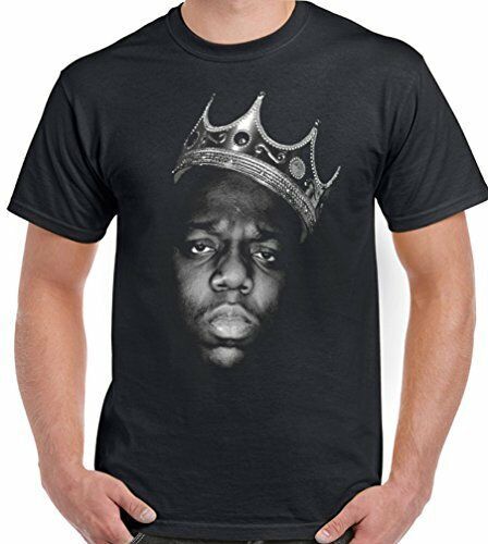 Biggie Smalls T-Shirt Mens The Notorious B.I.G. Tupac 2Pac TEE 4XL