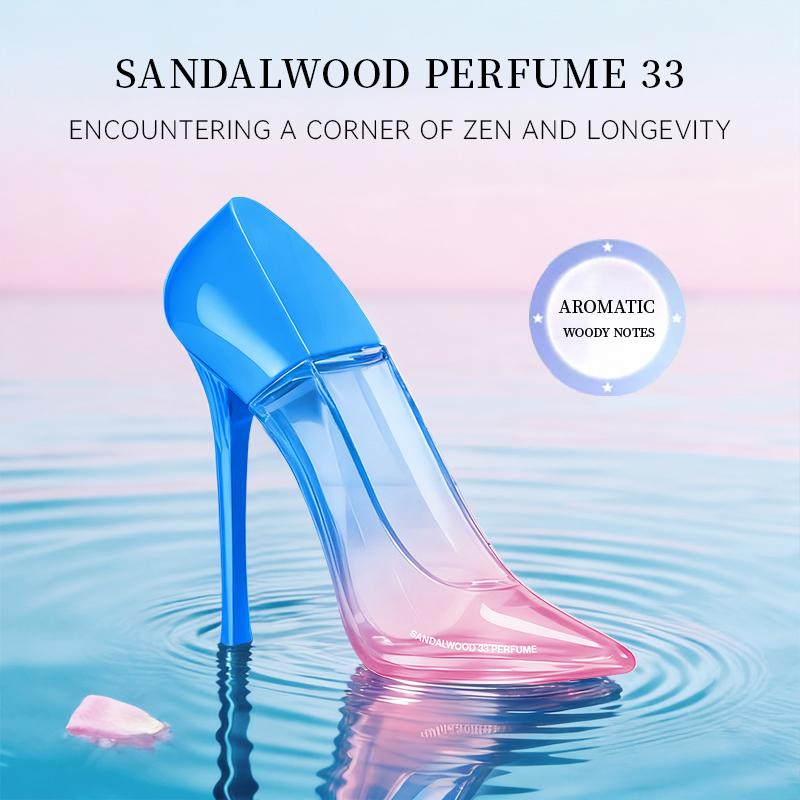 Deold Sandalwood Perfume 33 Unisex – Aromatic Woody Eau De Parfum Long Lasting 50ml
