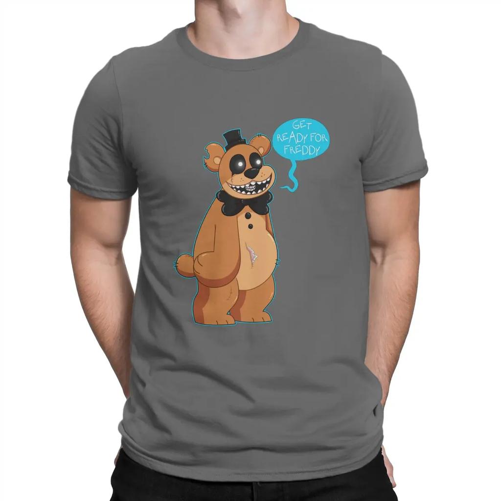 Ready For F-Freddys Hip Hop TShirt F-Fazbears Leisure T Shirt Newest Stuff For Adult