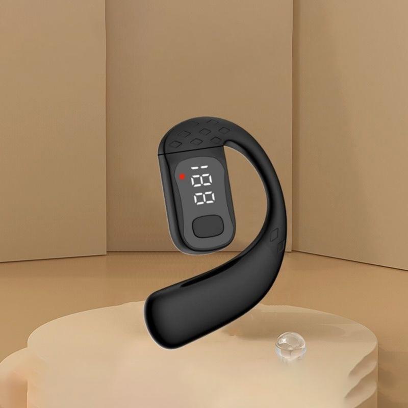 Digital Sports Headphone Bluetooth-compatible 5.4 Ear Hook Earbuds 180° Rotation with Low Latency and Noise Reduction