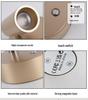Wireless Magnetic Bedside Wall Lamp with Adjustable Angle, Modern Minimalist Design, Small Spotlight, Night Light.
