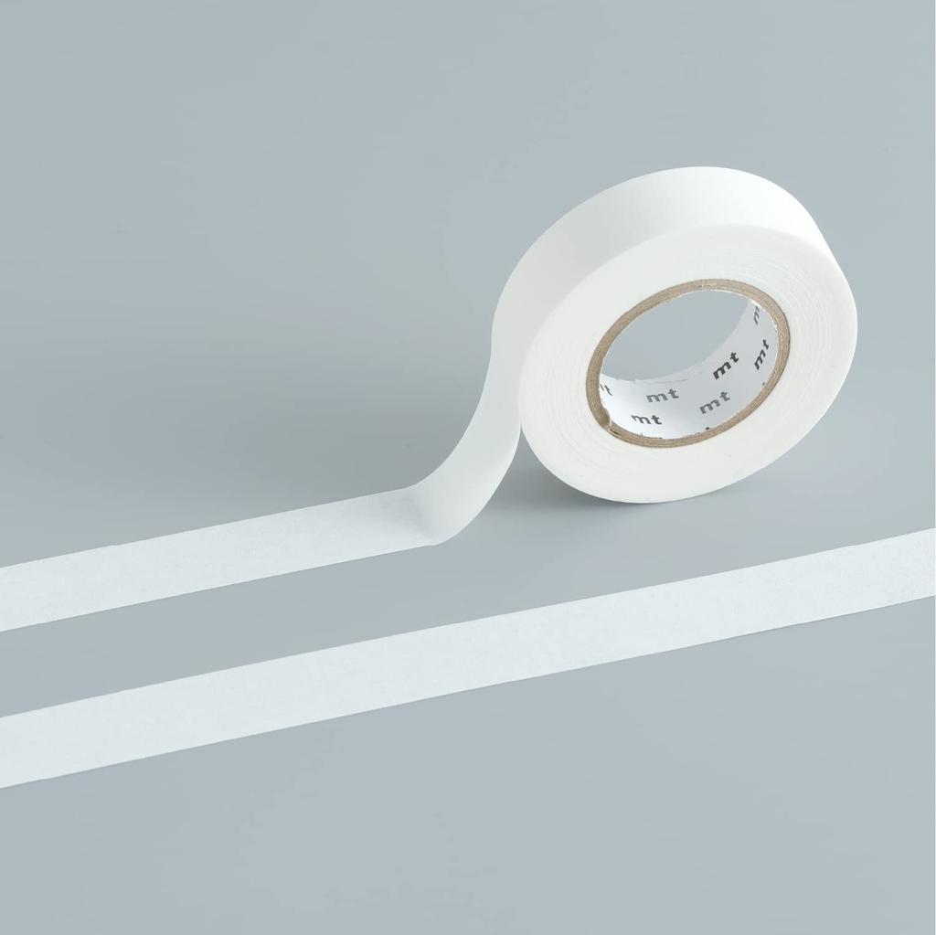 Mt Direct Masking Set X Protective Matte Kamoi Plain Tape, 10-roll (15mm 18m), Peel-and-stick (Official Retailer/Large Capacity), Anti-mold, Label,