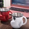 Resin Material Boxing Glove Mug Themed Design Heat Resist Boxing Coffee Mug Boxing Glove Design Large Capacity Sports Themed Mug
