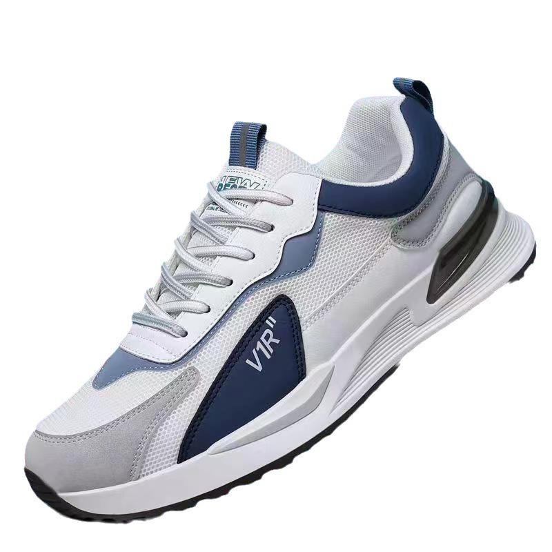 Schuhe Neue lässige Sportschuhe Schnürung Netz atmungsaktiv große Größen Schuhe