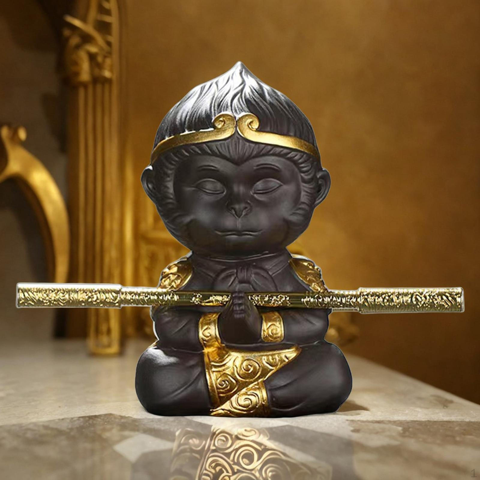 Figurine, Miniature Statue, Tea Pet Sculpture, Ornament, Sculpture for Room Style B