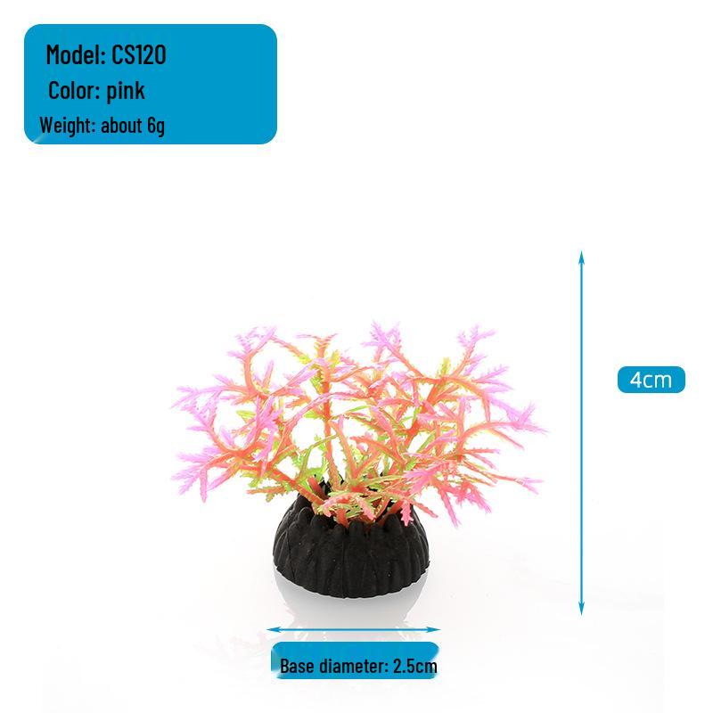 Yapay Akvaryum Dekorasyonu: Plastik Su Bitkileri ve Çiçekleri