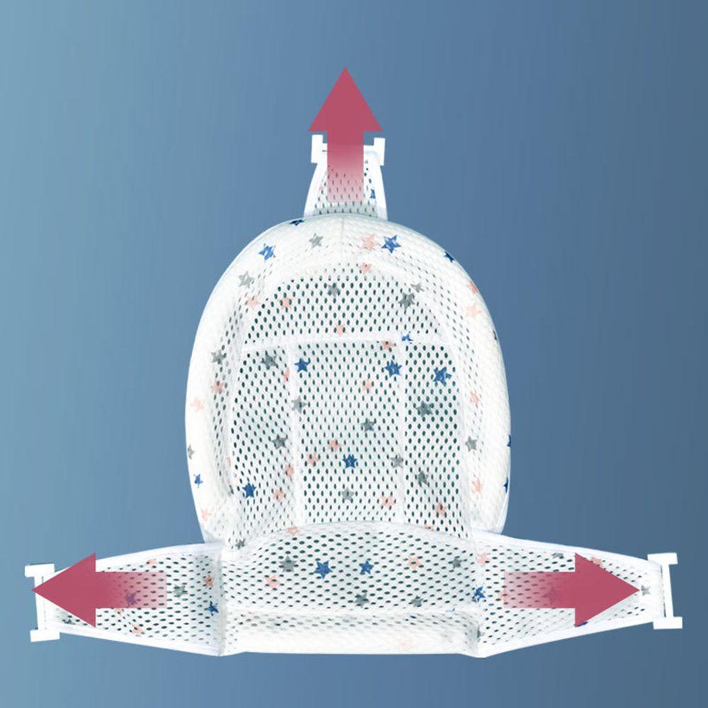 Bath Protector Newborn Non-slip Mat Kids Bath Net Mat Bathtub Seat Pad T Shaped Shower Cradle