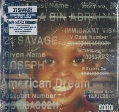 LP-Schallplatte 21 SAVAGE American Dream 19658820261 Slaughter Gang 2024 Europa Rap HipHopRB