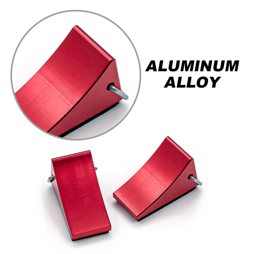 Aluminum Alloy Wheel Chock 2pcs RC Car Fix Block for 1 14 1 12 1 10 RC Car