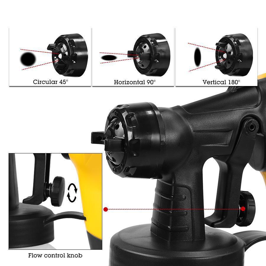 High-Power Electric Paint Spray Gun - Handheld Atomization & Portable Disinfectant Sprayer
