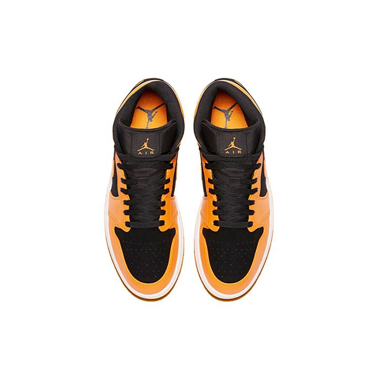 Jordan 1 Mid Black Cone GS 554725-062