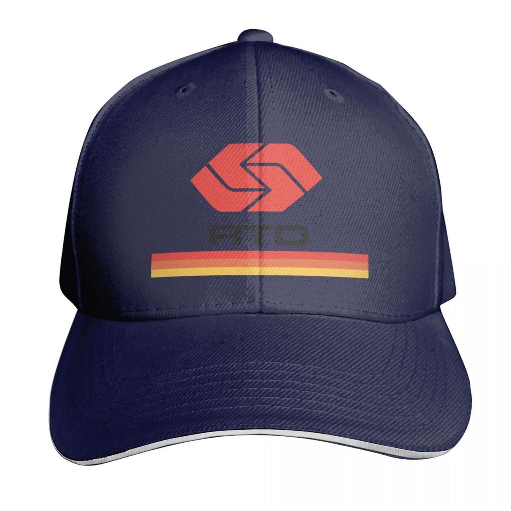 Retro RTD Baseball Cap GentleUnisex Hat Rugby Vintage Bobble Hat Women Caps Unisexs