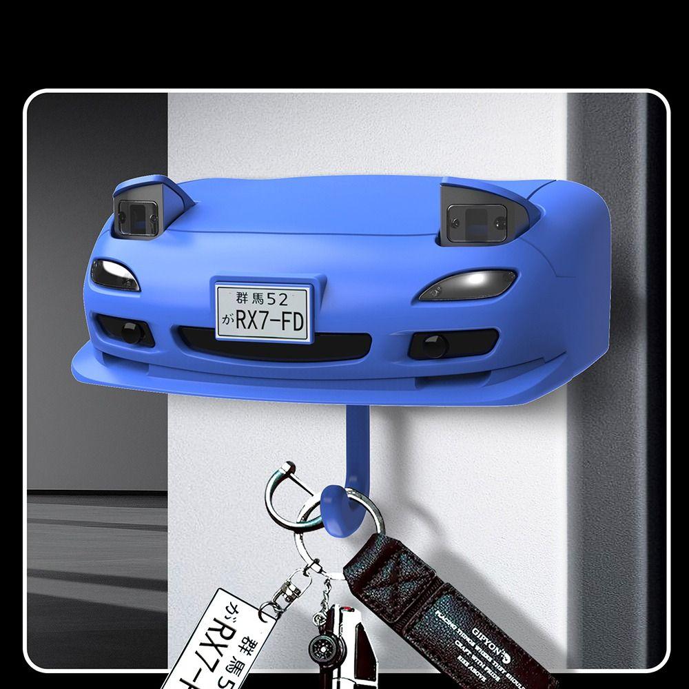 Light Initial Keychain Holder Wall Mount Key Hangers Creative Entrance Key Hooks