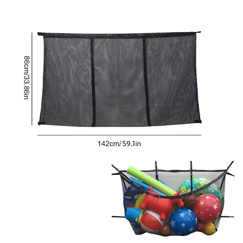 

Heavy Duty Pool Storage Bag Swimming Pool Hanging Mesh Organizer Large Capacity Pool Float Pack Outdoor Sea Beach Accessories
