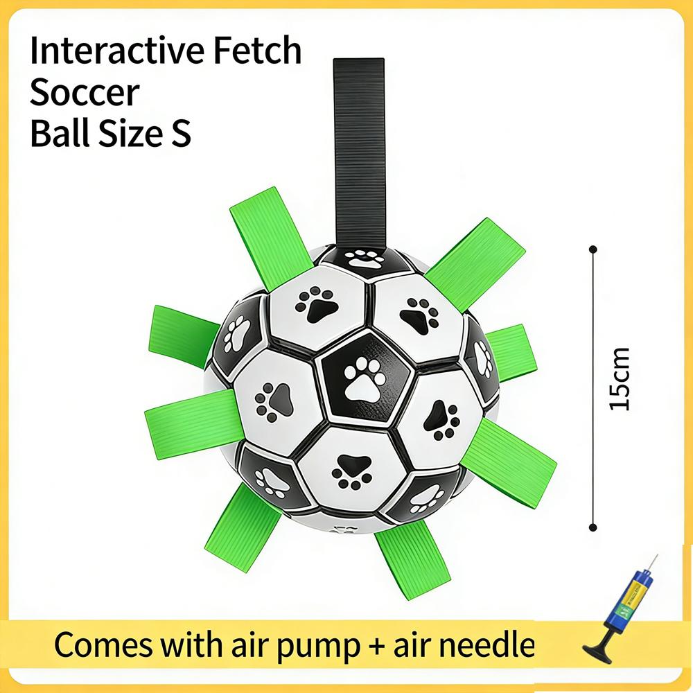 

Интерактивные Футбольные Игрушки для Питомцев с Захватными Элементами, Игрушки-Жевалки для Собак, Аксессуары для Питомцев, Футбольные Игрушки для Тренировок на Улице для Средних и Крупных Собак