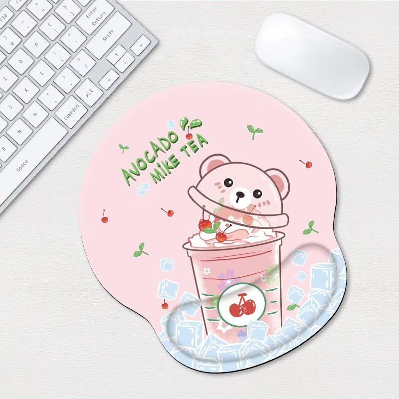 

Bear Ice Cream Ergonomic Wrist Rest Mouse Pad