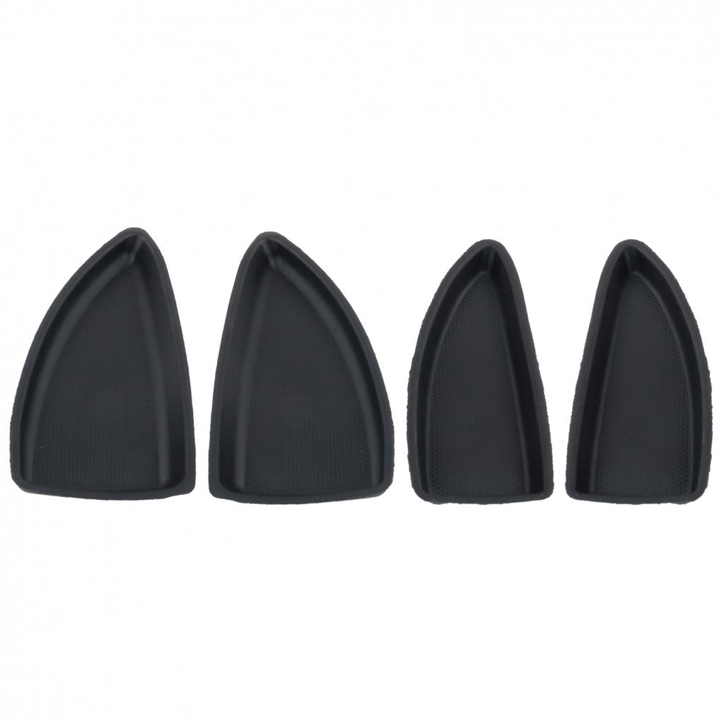 Vorne Links/Rechts Türschalter Blende Kappe 4 Stück/Satz Schwarz