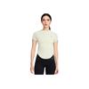 Nike Solid Color Round Neck Slim Fit Short Sleeve Breathable T-Shirt Women tops Light-Green FN2582-394