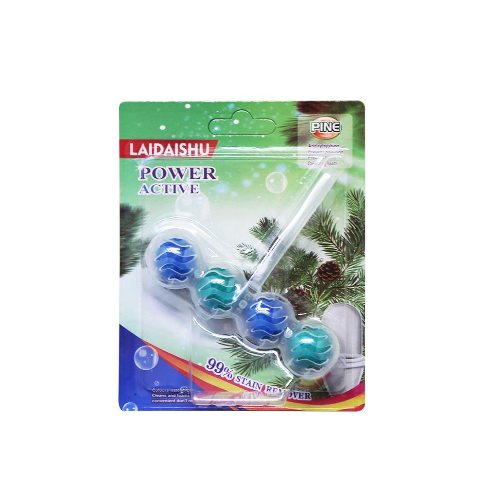 Toilet Bowl Cleaner Air Freshener Balls - Long-Lasting Scent with Hanging Hook