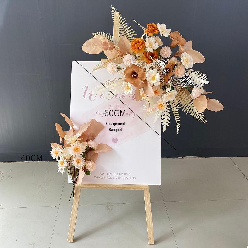 Artificial Wedding Venue Floral Decor for Aisle, Stage, and Reception