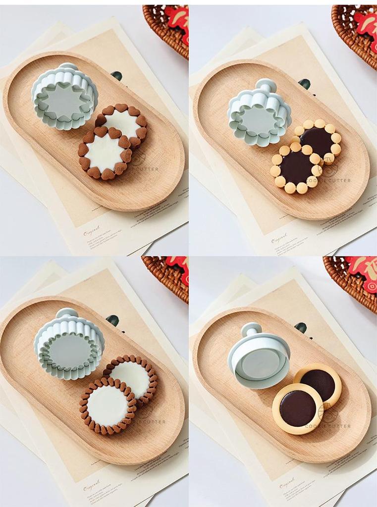 Valentine's Chocolate Cookie Mold & Gift Box Set for Goddess Festival DIY Afternoon Tea